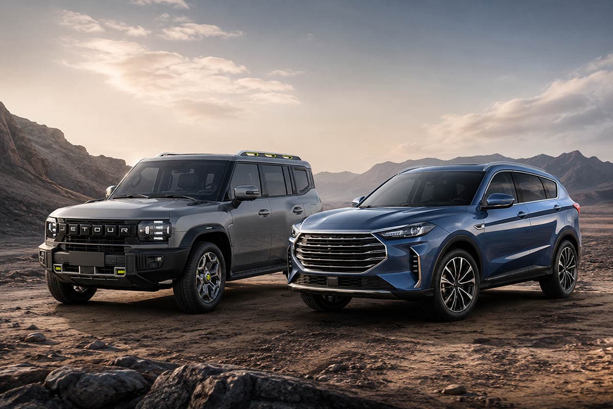 رغم انتماء كل من جيتور X70 Plus وجيتور T2 إلى العلامة التجارية الصينية جيتور،
