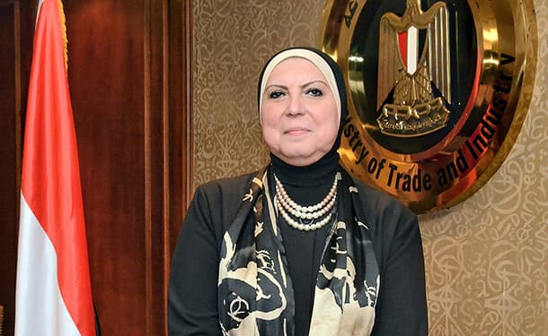 الدكتورة نيفين جامع وزيرة التجارة والصناعة