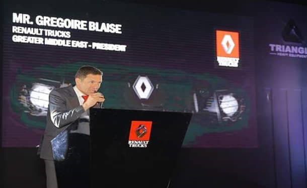 السيد غريغوار بليز، رئيس رينو للشاحنات فى الشرق الأوسط