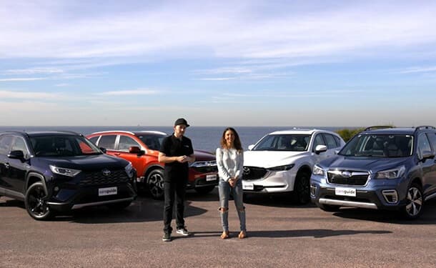 تويوتا RAV4 وسوبارو فورستر وهوندا CR-V ومازدا CX-5