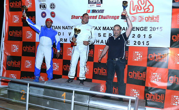 هيثم سمير يفوز بالجولة الثانية من بطولة مصر لسباقات السرعة