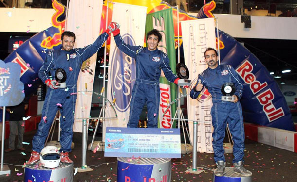 أيمن فلمبان سفيراً للمملكة إلى نهائيات بطولة ريد بُل كارت فايت 2013 العالمية