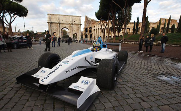 روما الايطالية أول مدينة أوروبية تستضيف سباقات Formula E التي ستقام في 2014