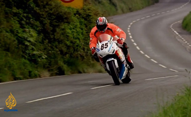 شاهد: فيلم قناة الجزيرة الوثائقي عن سباق Isle of Man TT للدراجات النارية بالكامل