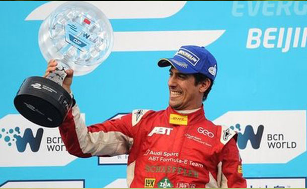 شاهد: لوكاس دي جراسي يفوز بأول سباق ببطولة فورمولا E