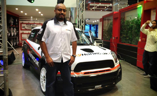 سعيد الموري من فريق هانكوك للسباقات يكشف عن سيارته الجديدة MINI كونتريمان RRC