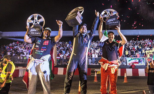أحمد دحام أول سائق في تاريخ ريد بل كار بارك دريفت يحتفظ بلقب بطولة الشرق الأوسط مرتين