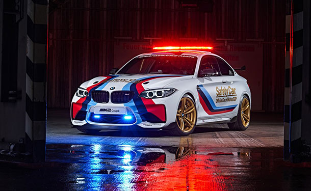 BMW تقدم M2 كسيارة أمان جديدة ببطولة MotoGP