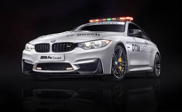 سيارة السلامة M4 كوبيه الجديدة من BMW تبدأ عملها بسباقات DTM
