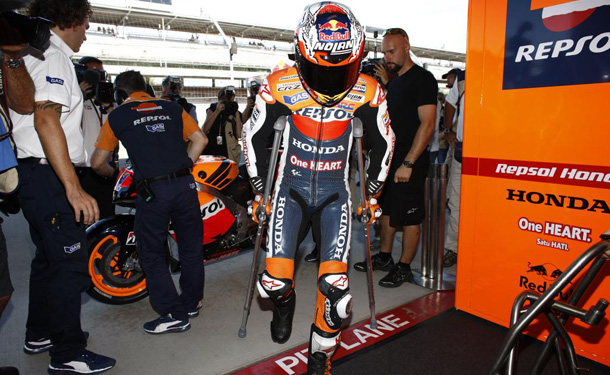 الاصابة تمنع ستونر من المشاركة في الجولة القادمة من MotoGP