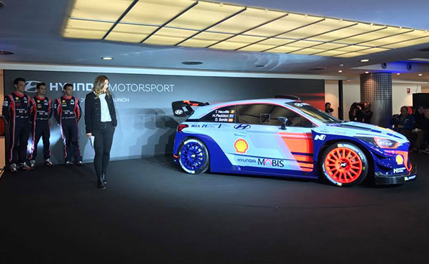 هيونداي تكشف عن موديل 2017 من سيارة الراليات i20 WRC