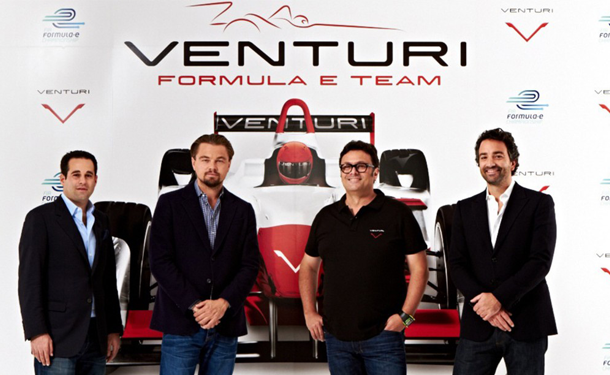 ليوناردو ديكابريو يشارك بفريقه الخاص في بطولة فورمولا E للسيارات الكهربائية