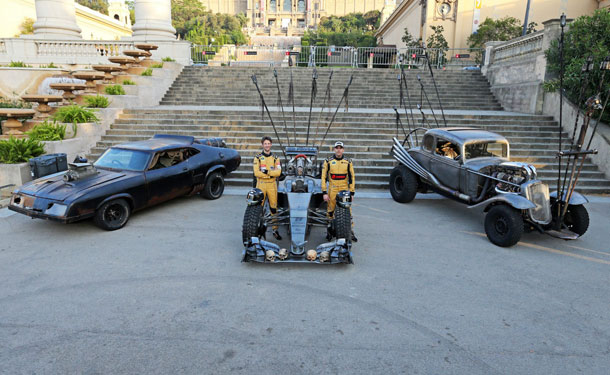 سيارة فورمولا 1 غريبة يصممها فريق لوتس كدعاية لفيلم Mad Max