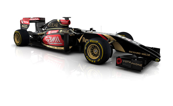 بالصور: E22  سيارة فريق لوتس الجديدة المشاركة بفورمولا 1 2014