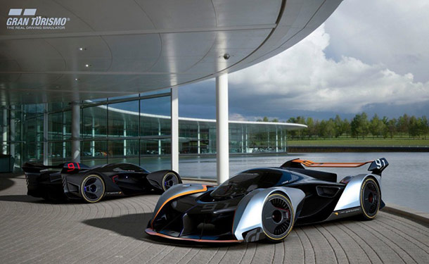 شاهد: مكلارين تصمم سيارة خارقة للعبة Gran Turismo Sport