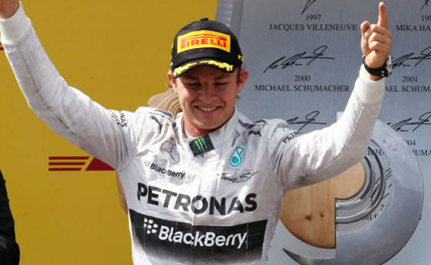 نكو روزبرج يفوز بسباق الجائزة الكبرى في النمسا