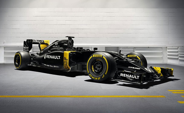 فريق رينو سبورت يكشف عن سيارته الجديدة في فورمولا 1