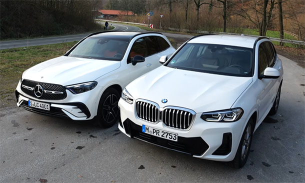شاهد: من أفضل SUV ألمانية.. BMW X3 أم مرسيدس-بنز GLC؟