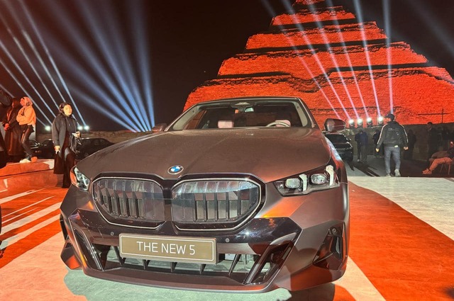 إطلاق BMW الفئة الخامسة الجديدة كليا بالسوق المصري
