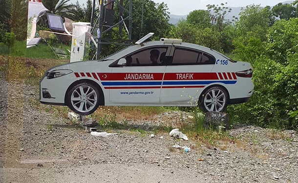 سيارت-شرطه-مزيفه-تركيا
