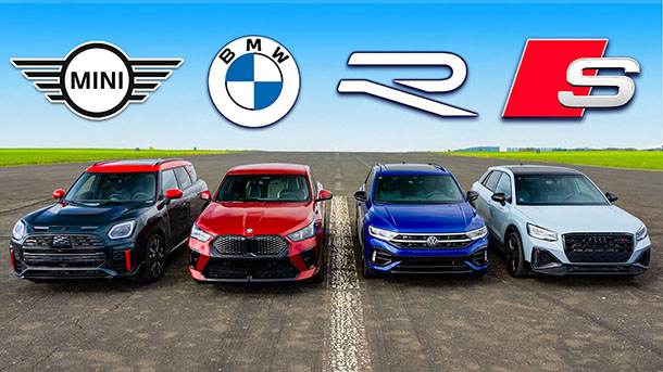 شاهد: ما هي الشركة التي تقدم أسرع SUV.. فولكس فاجن أم BMW أم MINI أم أودي؟
