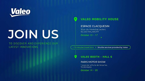 اكتشف مستقبل التنقل مع Valeo بمعرض باريس للسيارات 2024