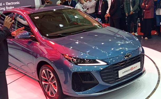 أوتومورو 2026: إطلاق شيري أريزو 6 GT المجمعة محليا