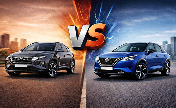 مقارنة بين هيونداي توسان ونيسان قشقاي.. أيهما تقدم الأفضل في فئة الكروس أوفر المدمجة؟